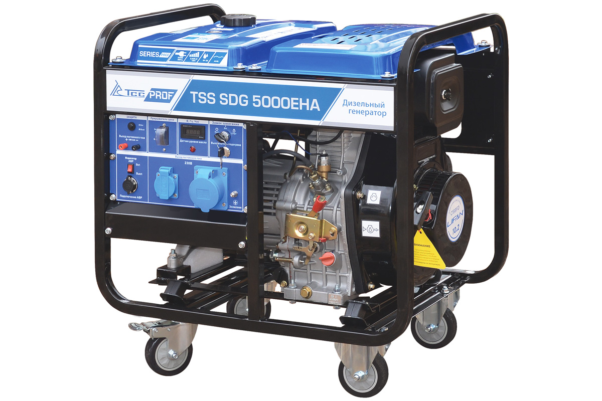 Дизель генератор TSS SDG 5000EHA уценка