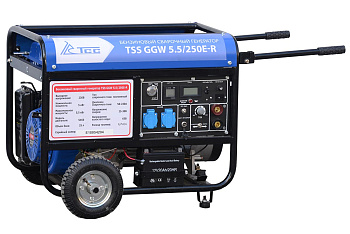 Бензиновый сварочный генератор TSS GGW 5.5/250E-R