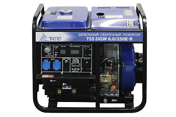 Дизельный сварочный генератор TSS DGW 6.0/250E-R. Уценка (без арт. 023811)
