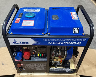 Инверторный дизельный сварочный генератор TSS DGW 6.0/200ED-R3 уценка