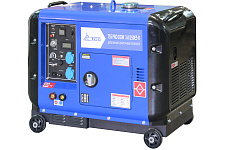 Дизельный сварочный генератор в кожухе TSS PRO DGW 3.0/250ES-R уценка