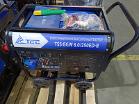 Инверторный бензиновый сварочный генератор TSS GGW 6.0/250ED-R уценка